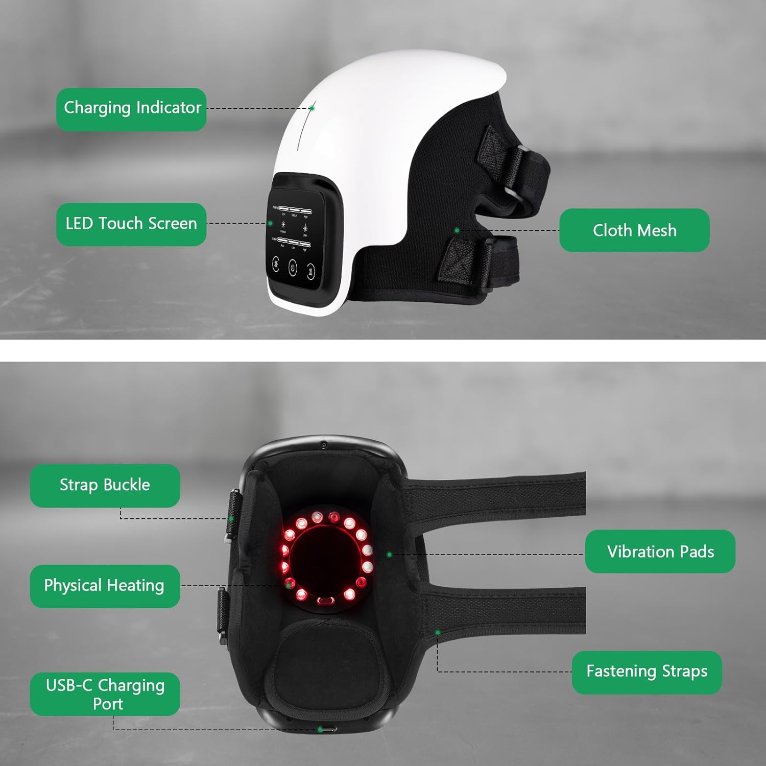 Electric Heating Knee Massager