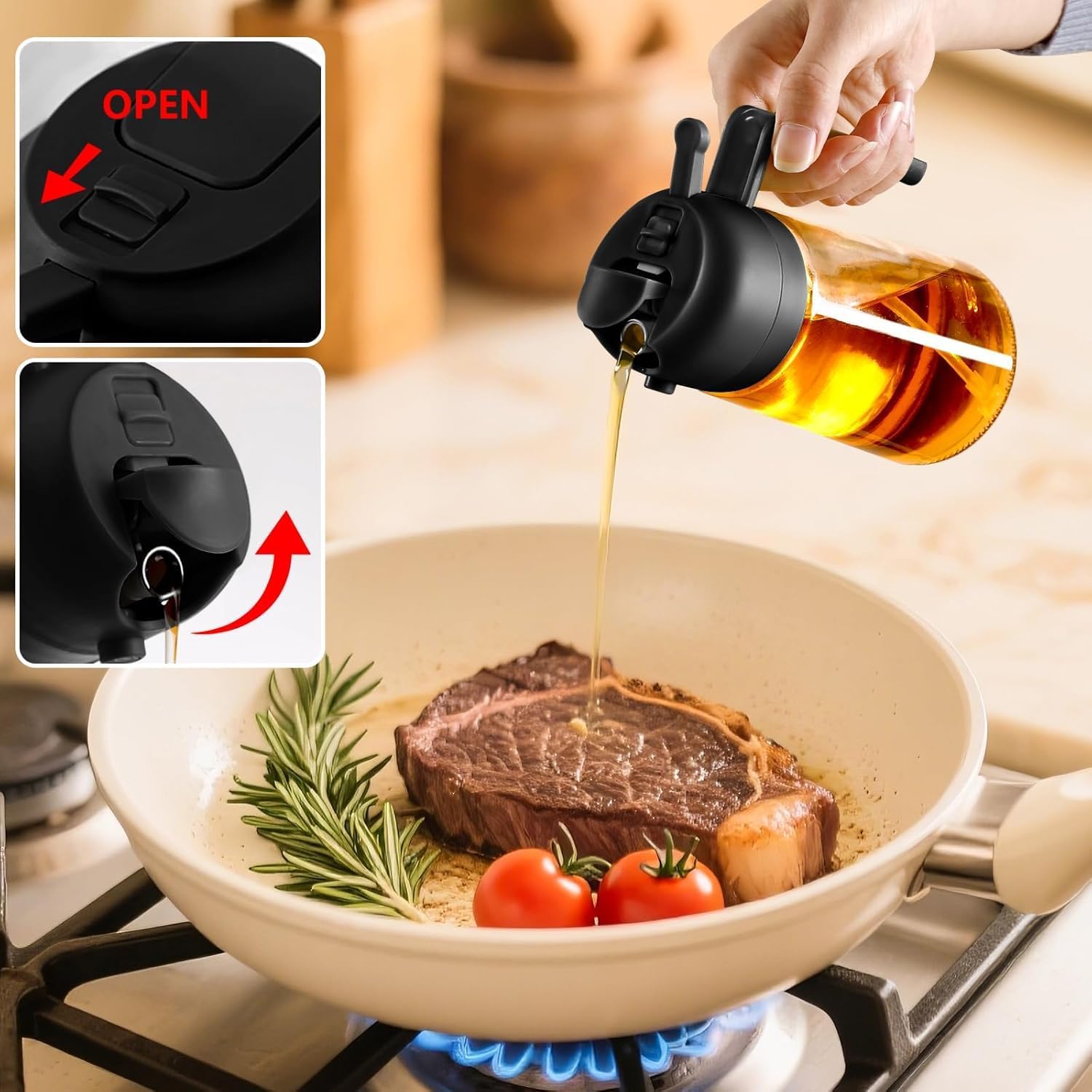 Kitchen Oil Spray Bottle