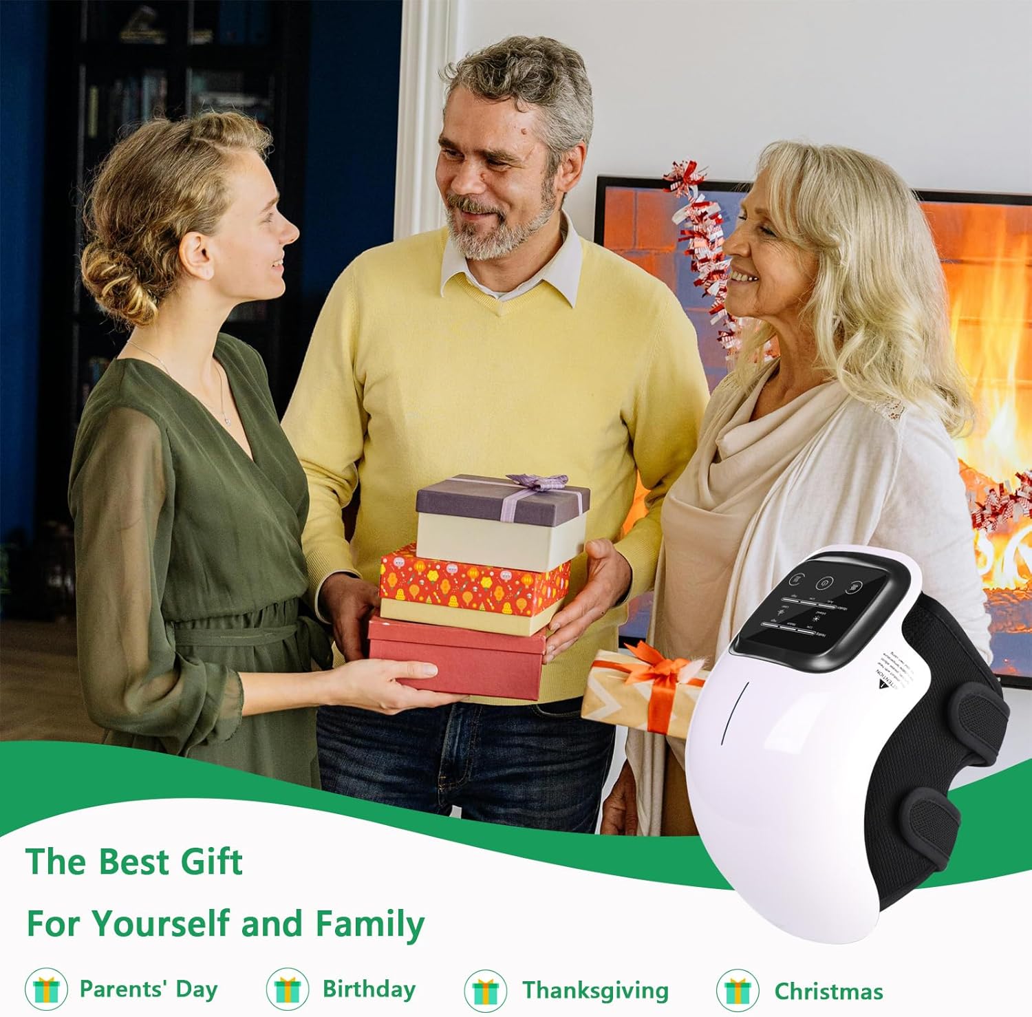 Electric Heating Knee Massager