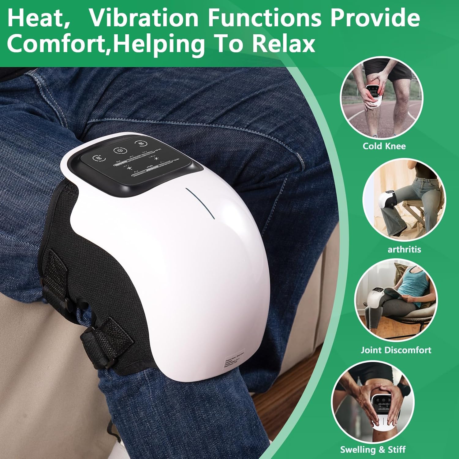 Electric Heating Knee Massager