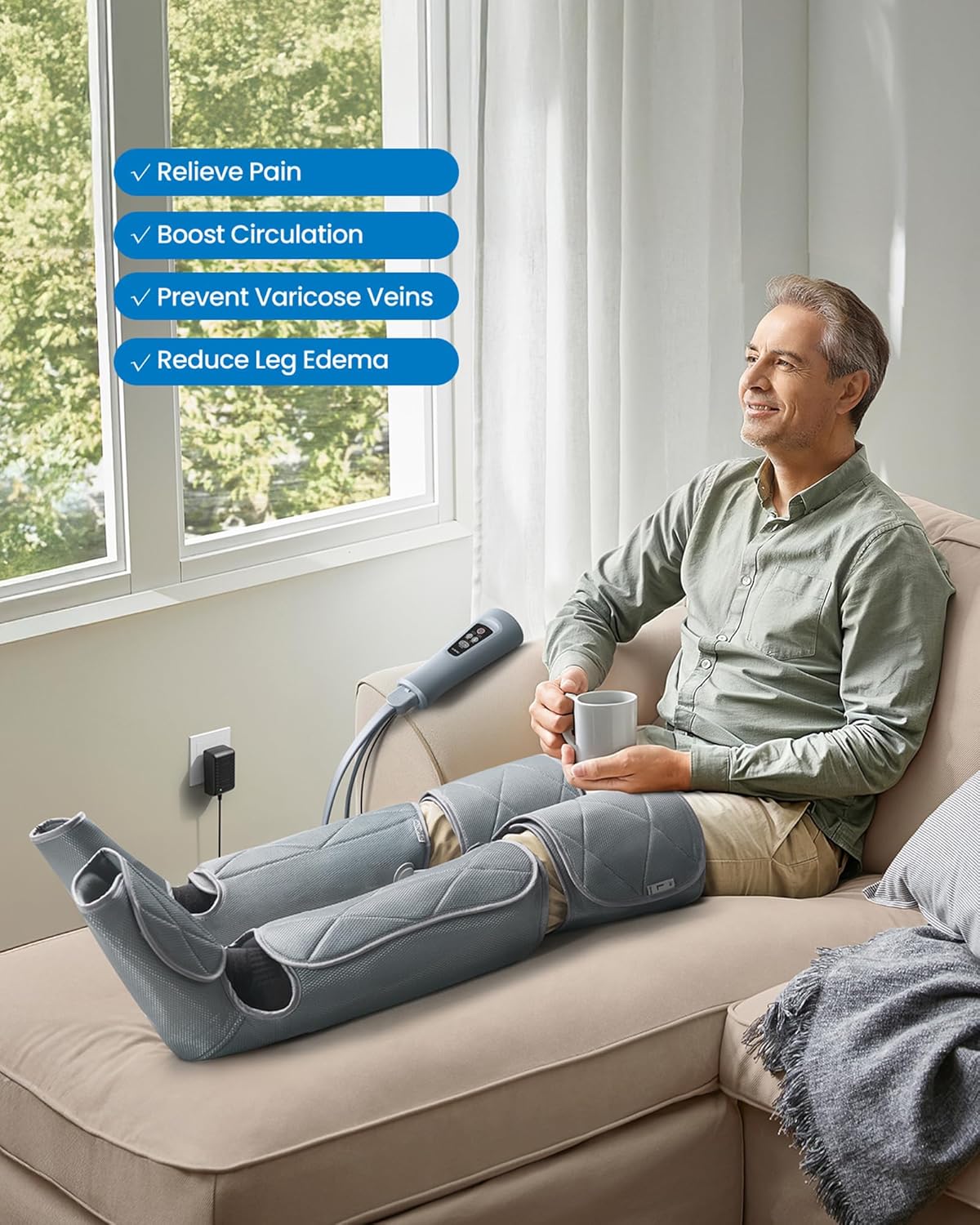 Air Compression Leg Massager